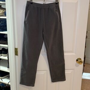 Hanna Andersson Gray Fleece Sweatpants Size 160 | Excellent Condition